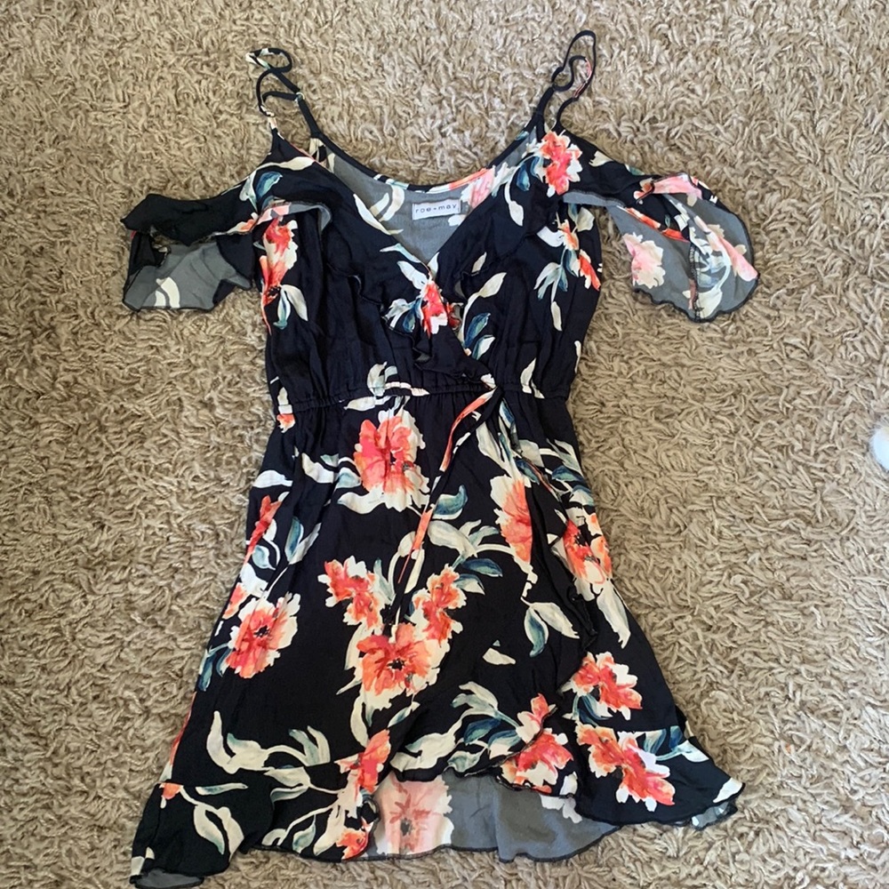 Cocktails Dress Wrap V-Neck